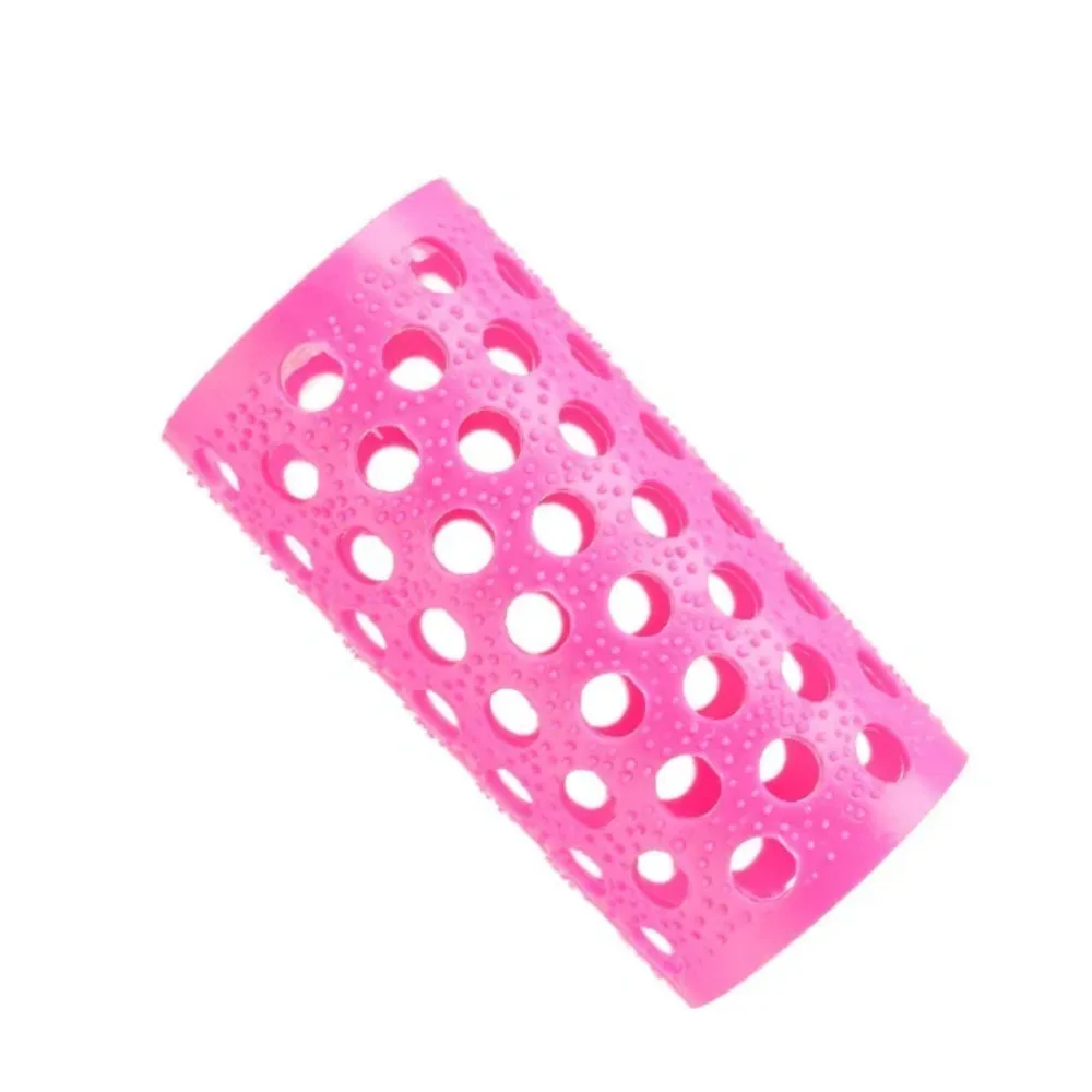 Eurostil Rulos De Plástico Rosas Nº4 6uds